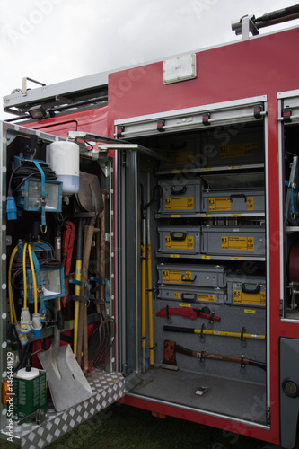 Dutch fire truck equipment