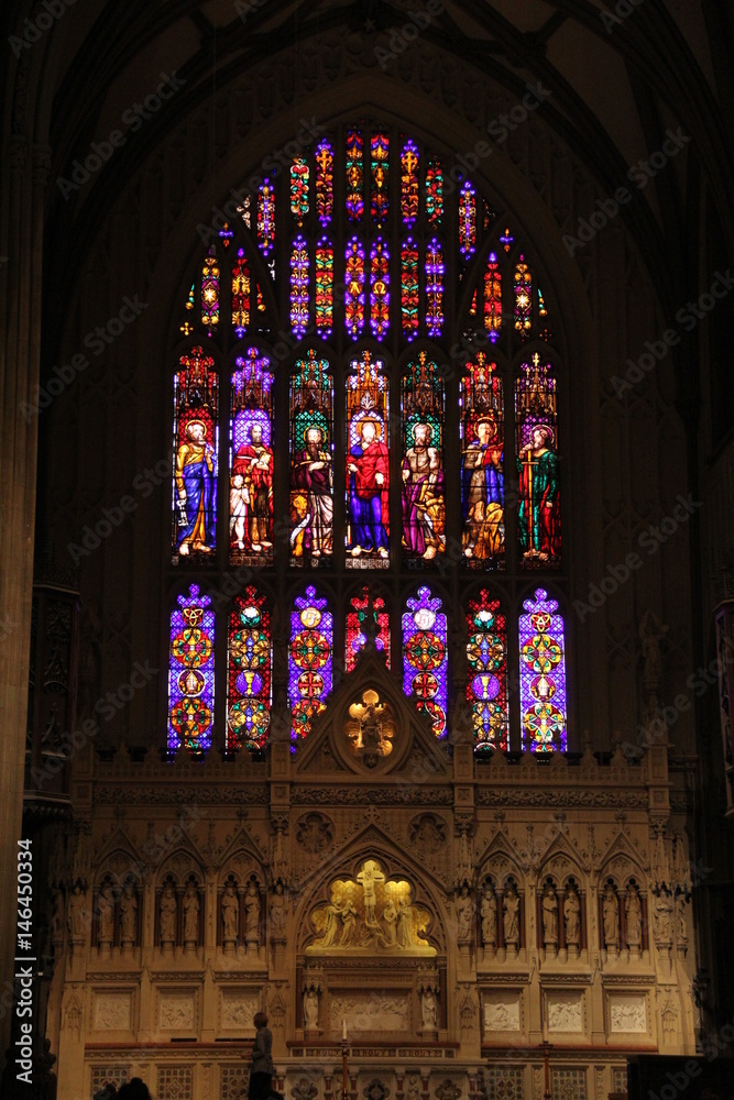 Inside of Trinitiy Church New York Inside of Trinitiy Church New York