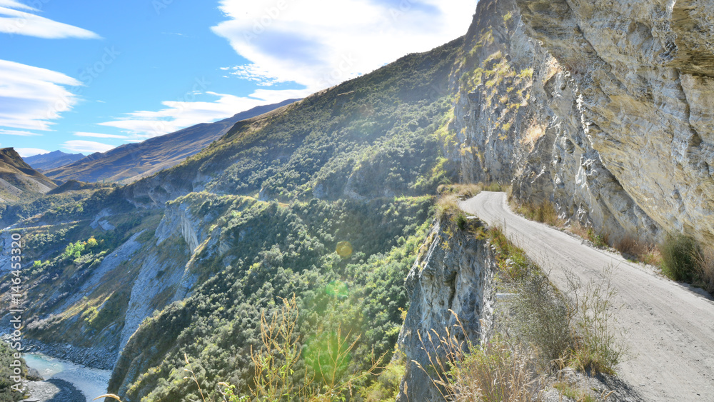 Obraz premium Cliff in Skippers Road