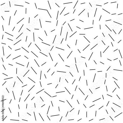 Minimalistic seamless memphis black and white pattern.