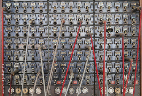 Old Telephone switchboard