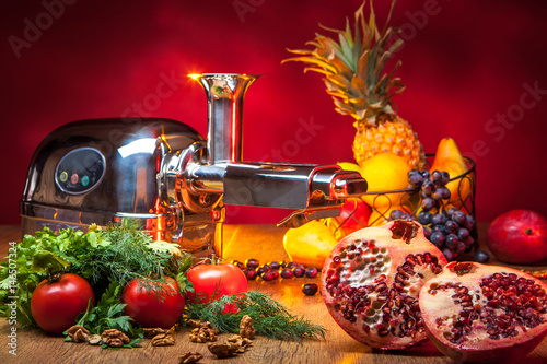Fresh squeezed juice from f...