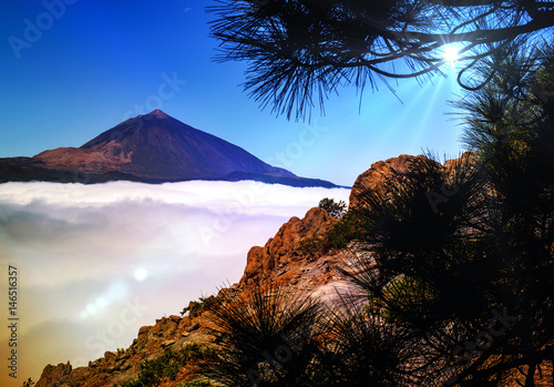 Vulkan Teide, Teneriffa,Kanare,Spanien photo