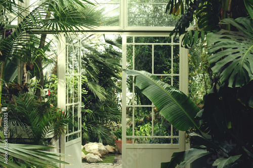 Canvastavla greenhouse