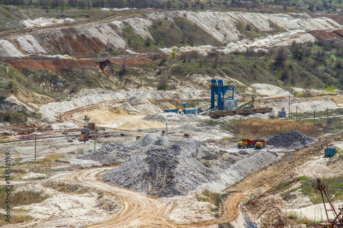 lay quarry near the town of Pology