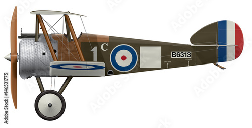 Sopwith Camel B6313 - Oct-1917 