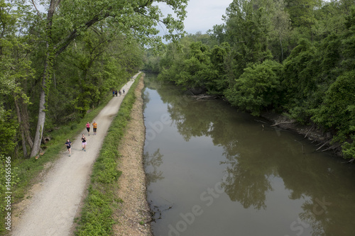 Washington DC C&O Canal and running path