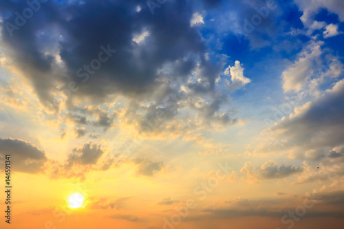 Fototapeta Naklejka Na Ścianę i Meble -  Beautiful sky atmosphere.