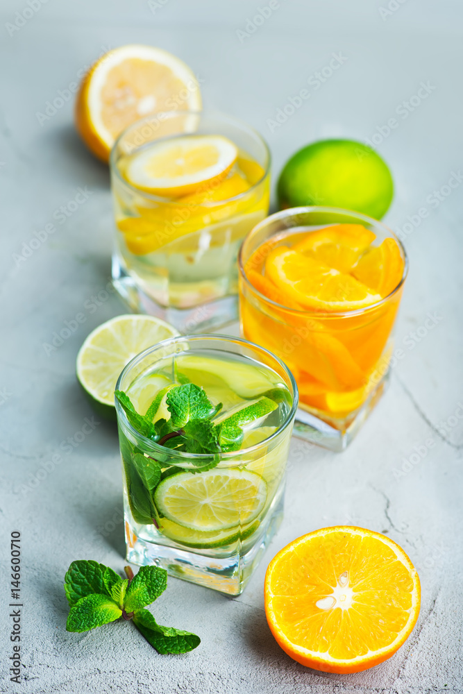 Fototapeta premium detox drink