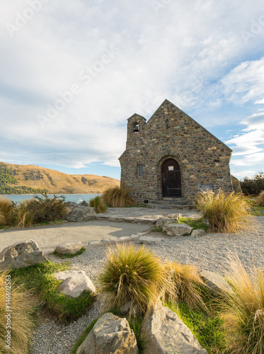 Church of the good old Shepherd am Lake Tekapo in Neuseeland