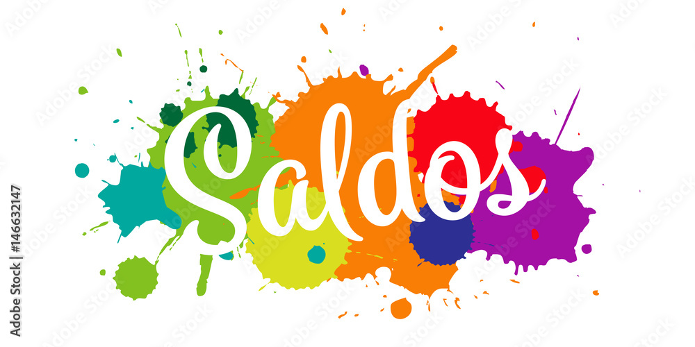 Obraz premium Saldos