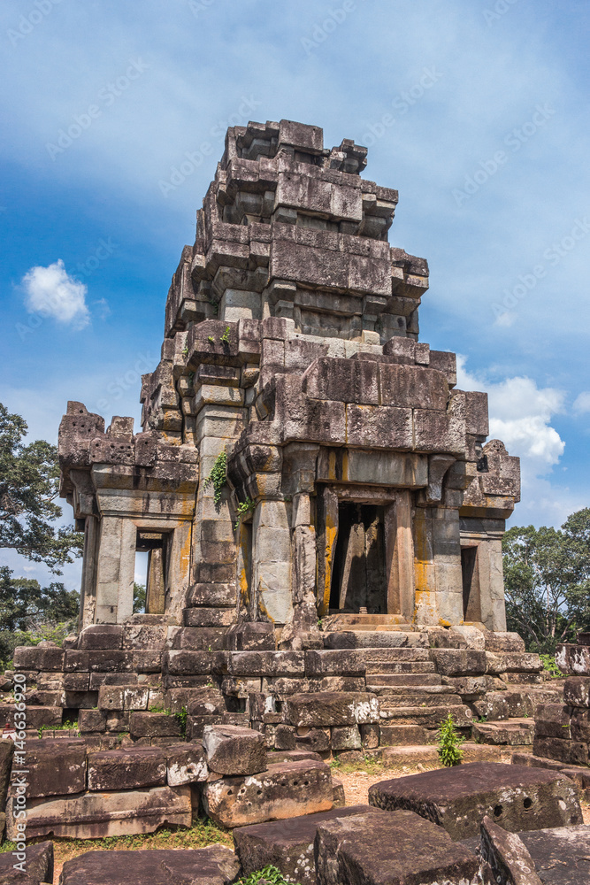 Naklejka premium Ta Keo temple in Angkor, Siem Reap, Cambodia