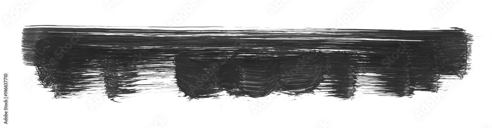 Brush stroke and texture. Smear brush on a white background. Brush stroke and texture. Smear brush on a white background.