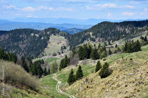 Cima grappa veduta panoramica