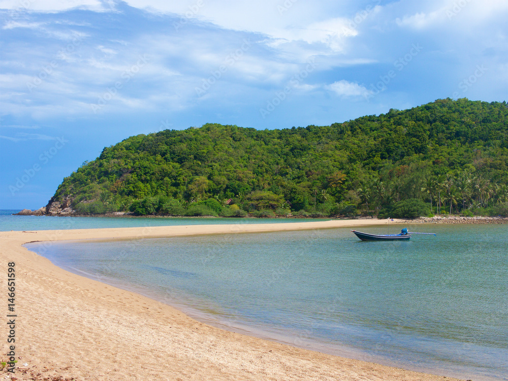 Ko Phangan beach landscape,Thailand