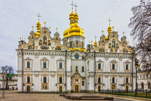Christian church in Kiev Pechersk Lavra Monastery, Ukraine