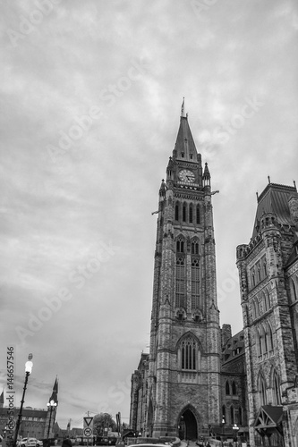 Parliament tower Ottawa, Ontario, Canada