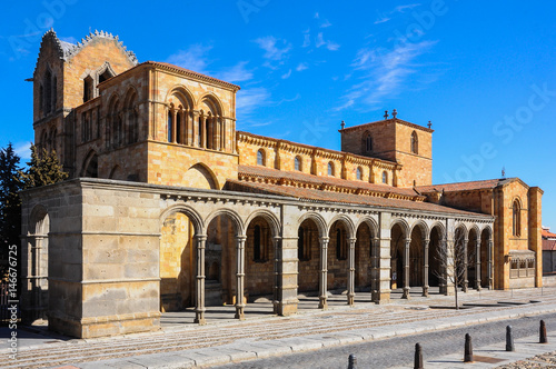 Basilica of San Vicente de Ávila, Spain photo
