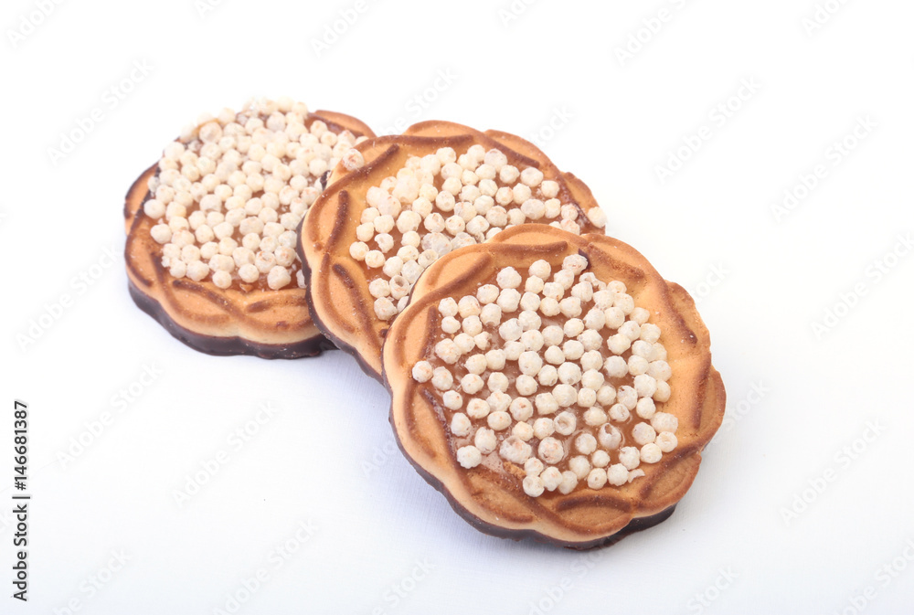 Assorted fresh homemade cake isolated on a white background. Assorted fresh homemade cake isolated on a white background.