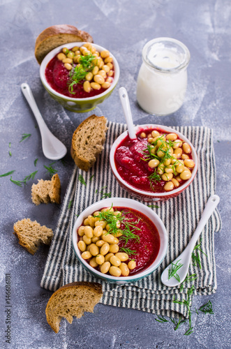 Wallpaper Mural Velvet beet soup Torontodigital.ca