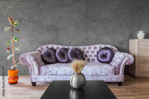 Bilde på lerret Living room furniture decor