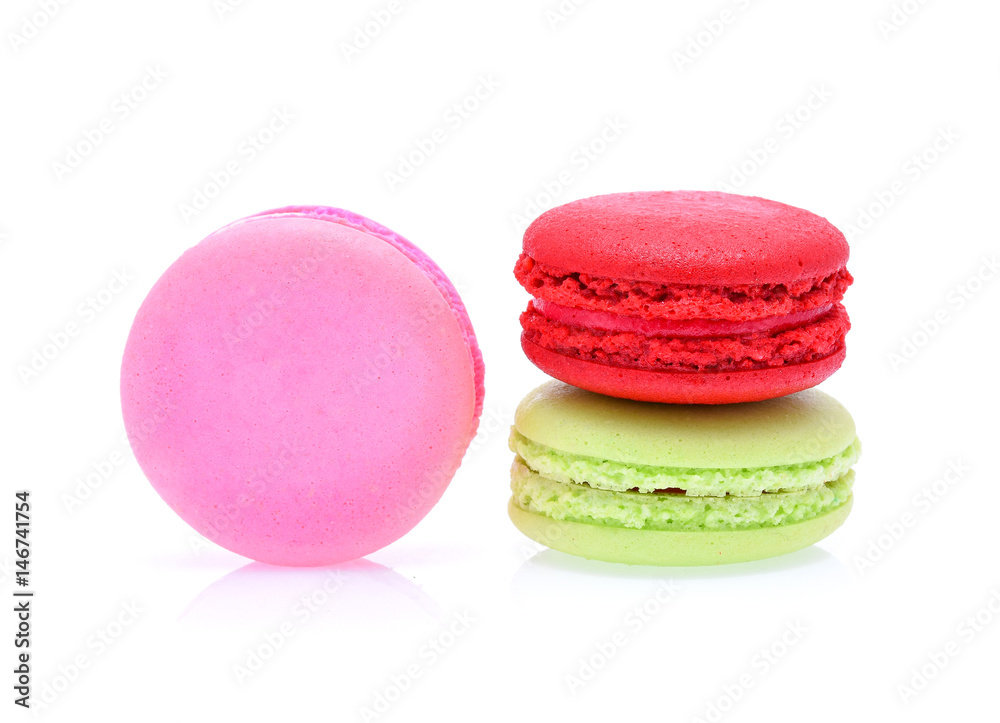 Sweet and colourful french macaroons or macaron Sweet and colourful french macaroons or macaron