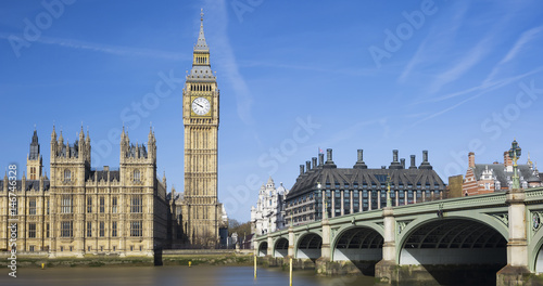 View of Big Ben and Houses of Parliament