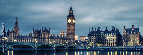 Big Ben and House of Parliament at Night