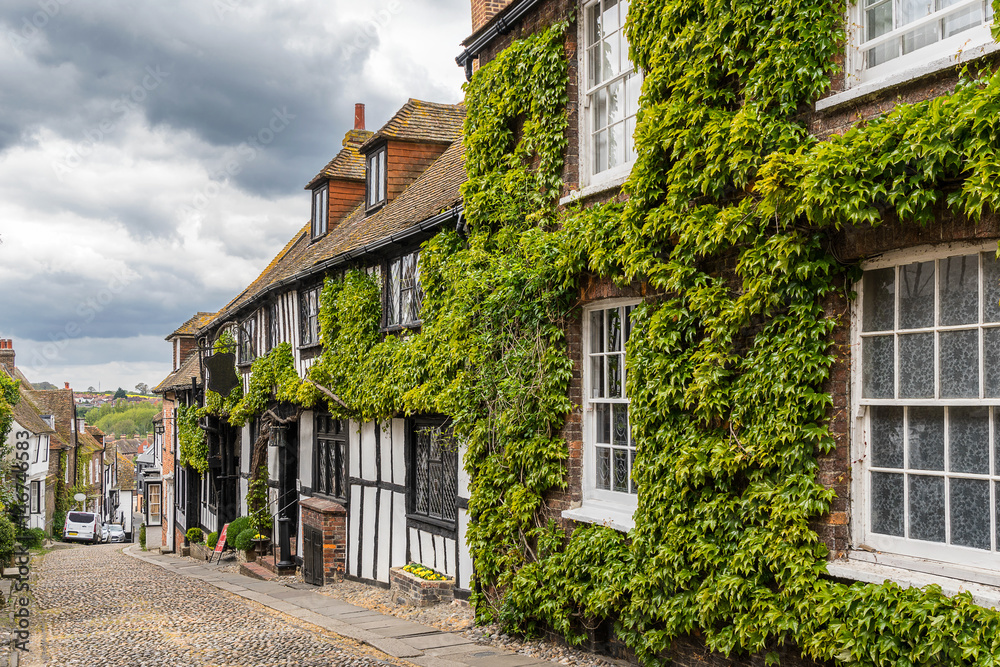 The Sussex town of Rye on the south coast of England