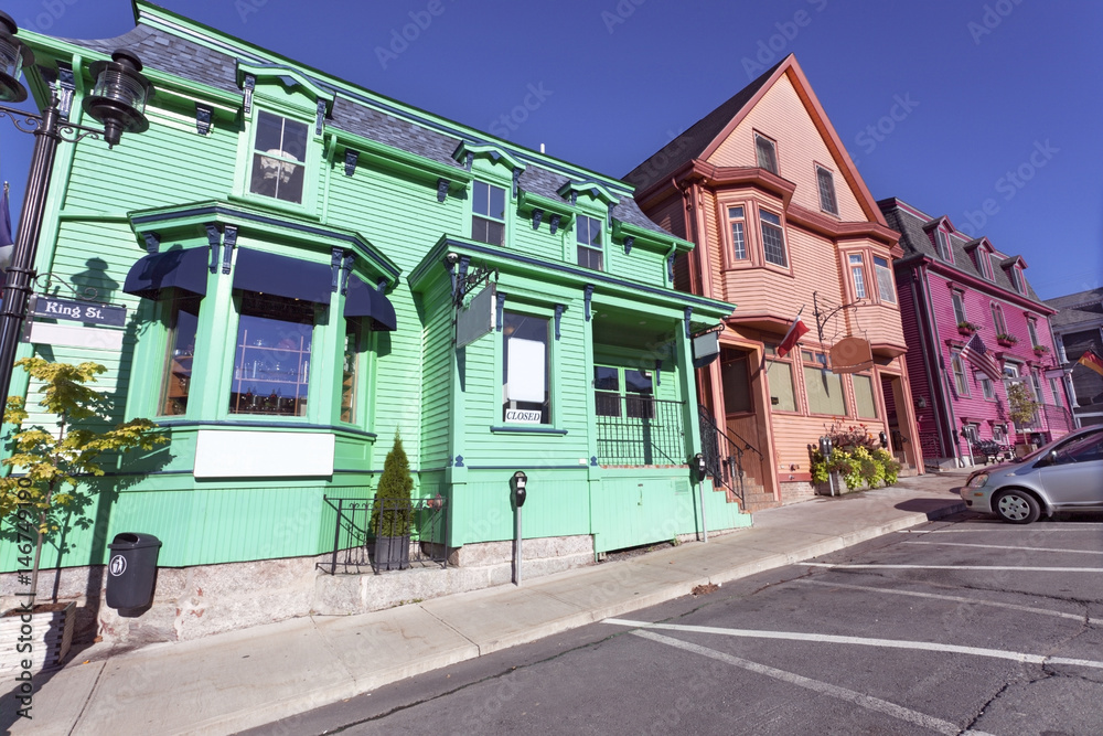 King Street, Lunenburg, Nova Scotia, Canada.
