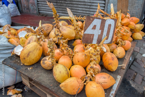 King Coconut fruit at Sri Lanka