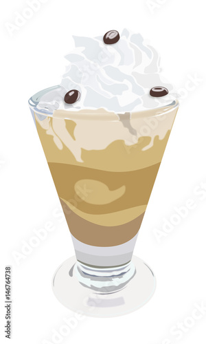 Café liégeois glace