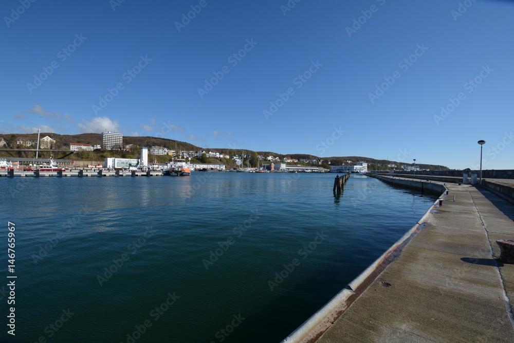 Hafenstadt Sassnitz auf Rügen