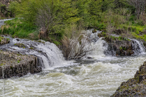 Fototapeta Naklejka Na Ścianę i Meble -  Waterfalls on the Deschutes River 