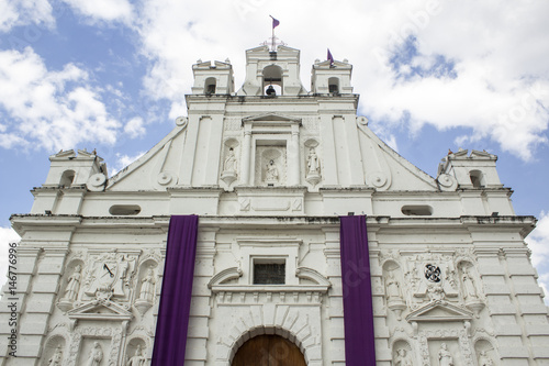 Catholic Church of Rabinal Baja Verapaz, Guatemala. photo
