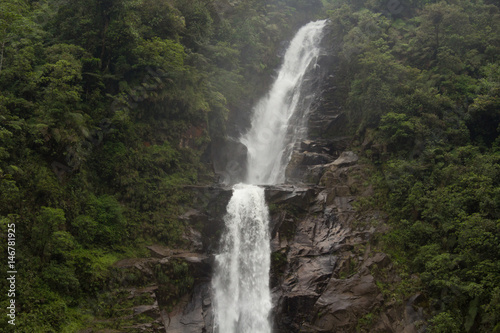 Waterfall  Salto de Chilasco  Guatemala