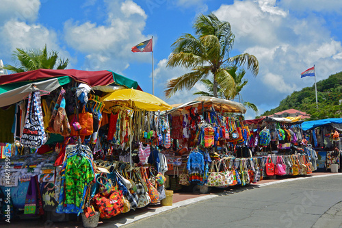 Open Air Market, Marigot, St Martin photo