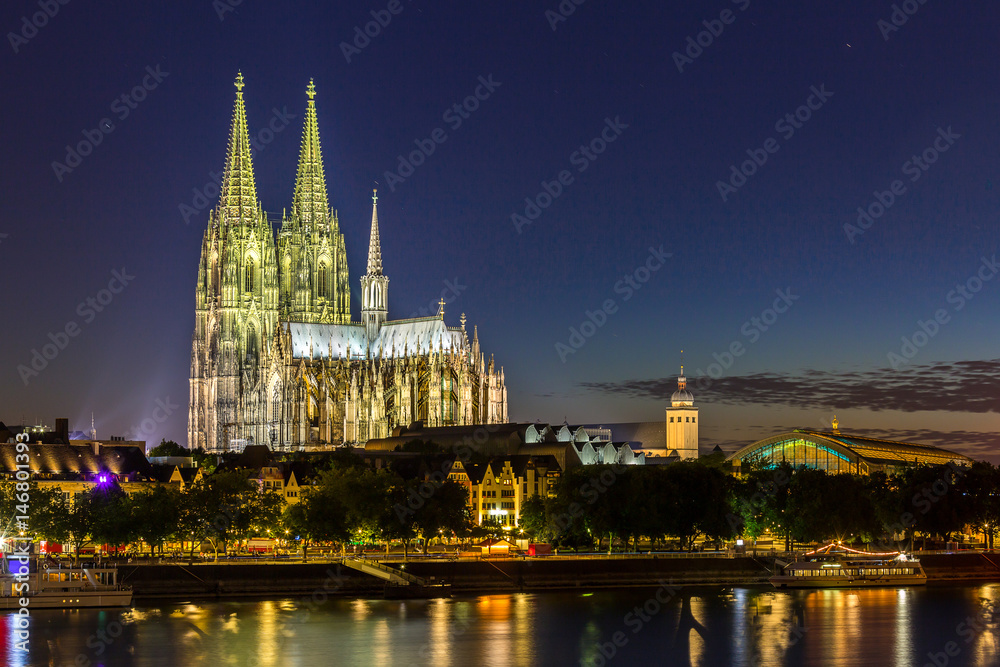 Cologne Cathedral River Rhine