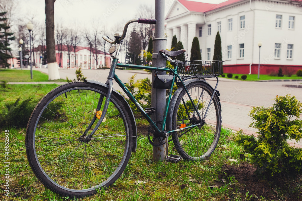 Ancient Soviet bicycle