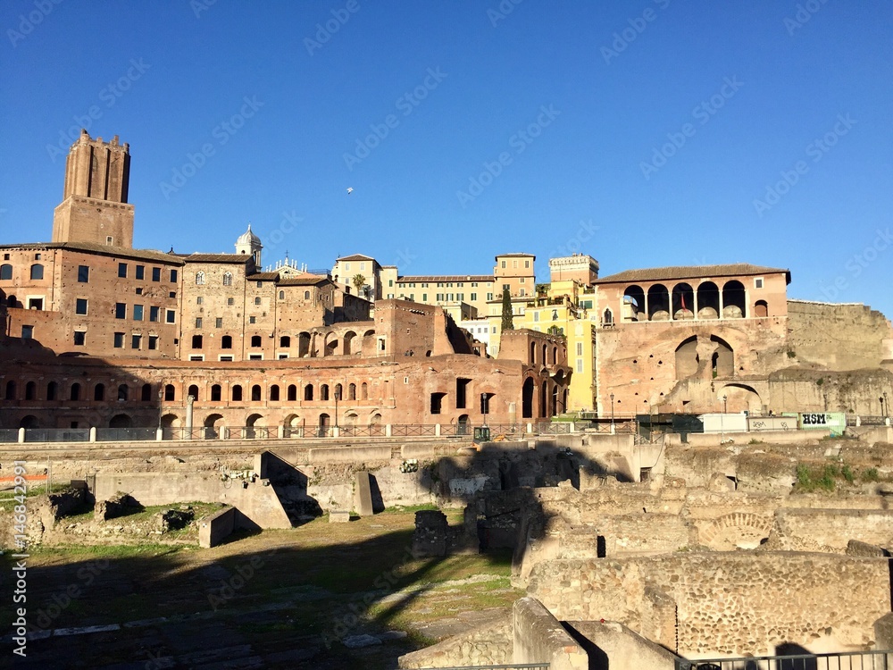 Roma, via dei Fori Imperiali - Foro di Traiano