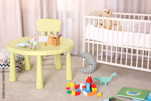 Comfortable playing room fo...