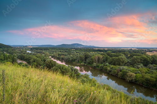 Photography Medieval castle Devin, near Bratislava, Slovakia, Europe
