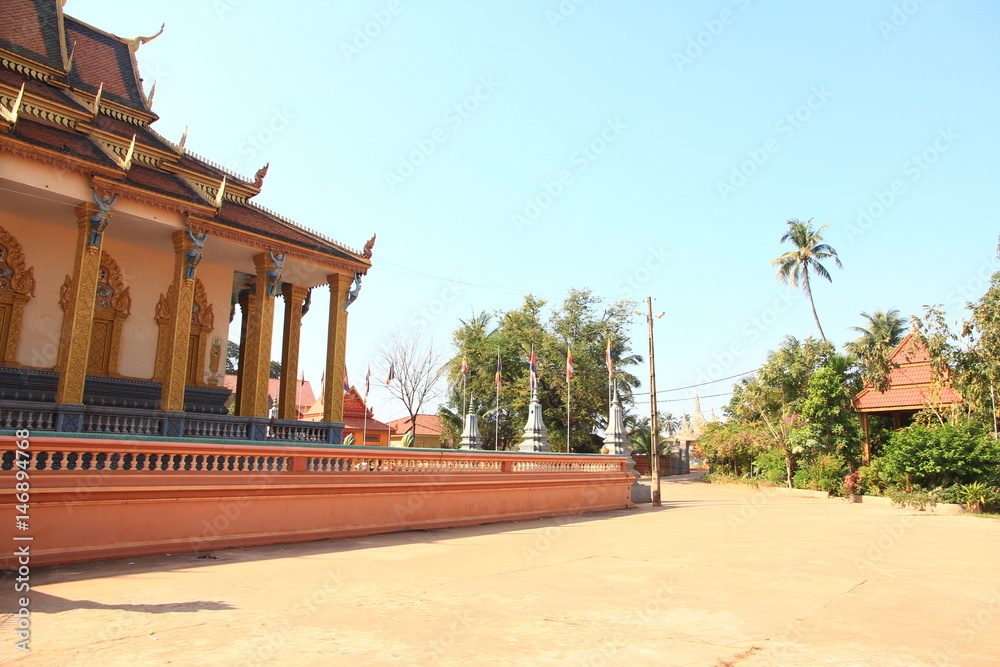 Fototapeta premium Wat Svai in Siem Reap, Cambodia