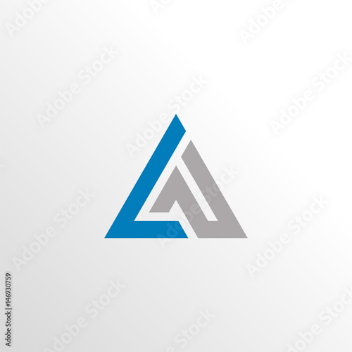Free Download monogram letter a logo icon with clean background - GFXLoad