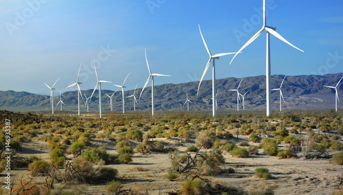 Wind turbine farm and array