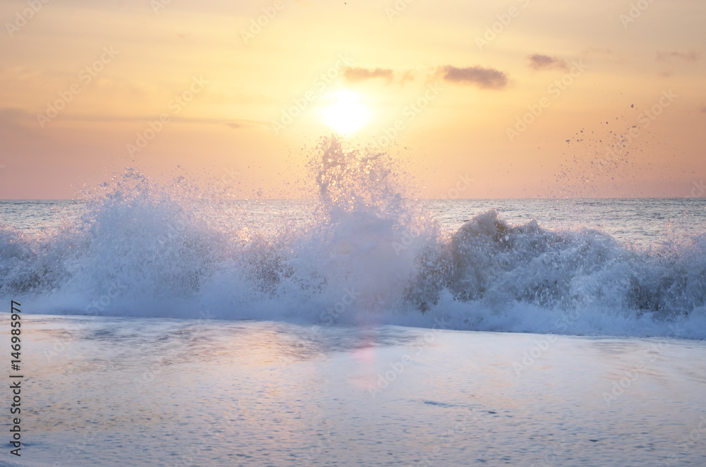 Waves sea splash Waves sea splash