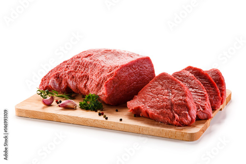 Fresh raw beef