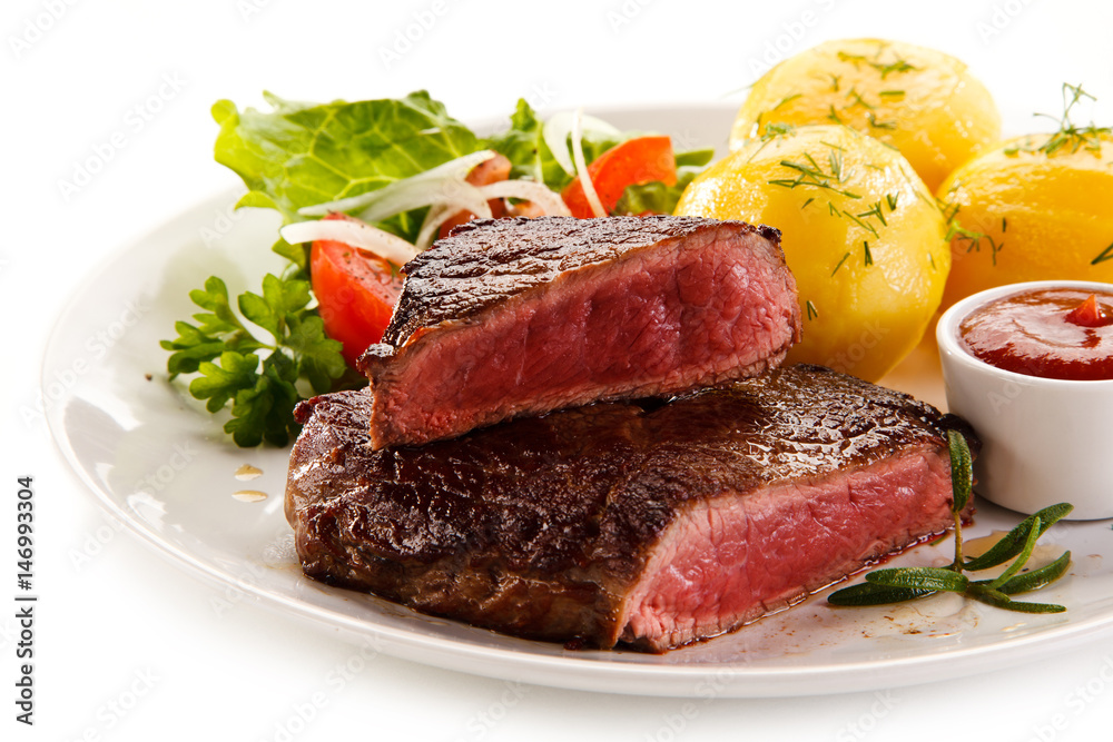 Grilled steak Grilled steak