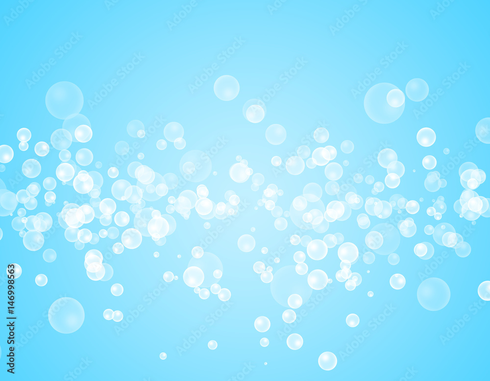 texture water with bubbles on a blue background texture water with bubbles on a blue background
