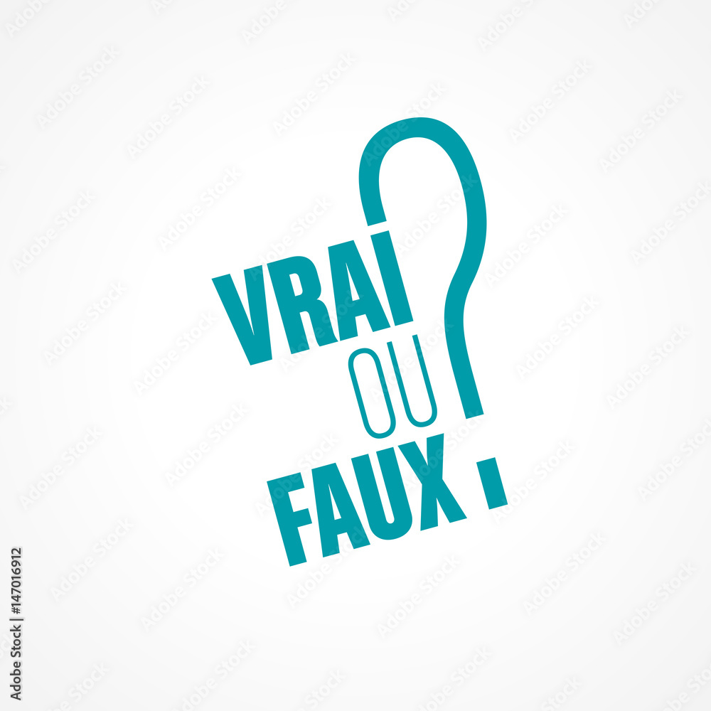 Fotografie vrai ou faux